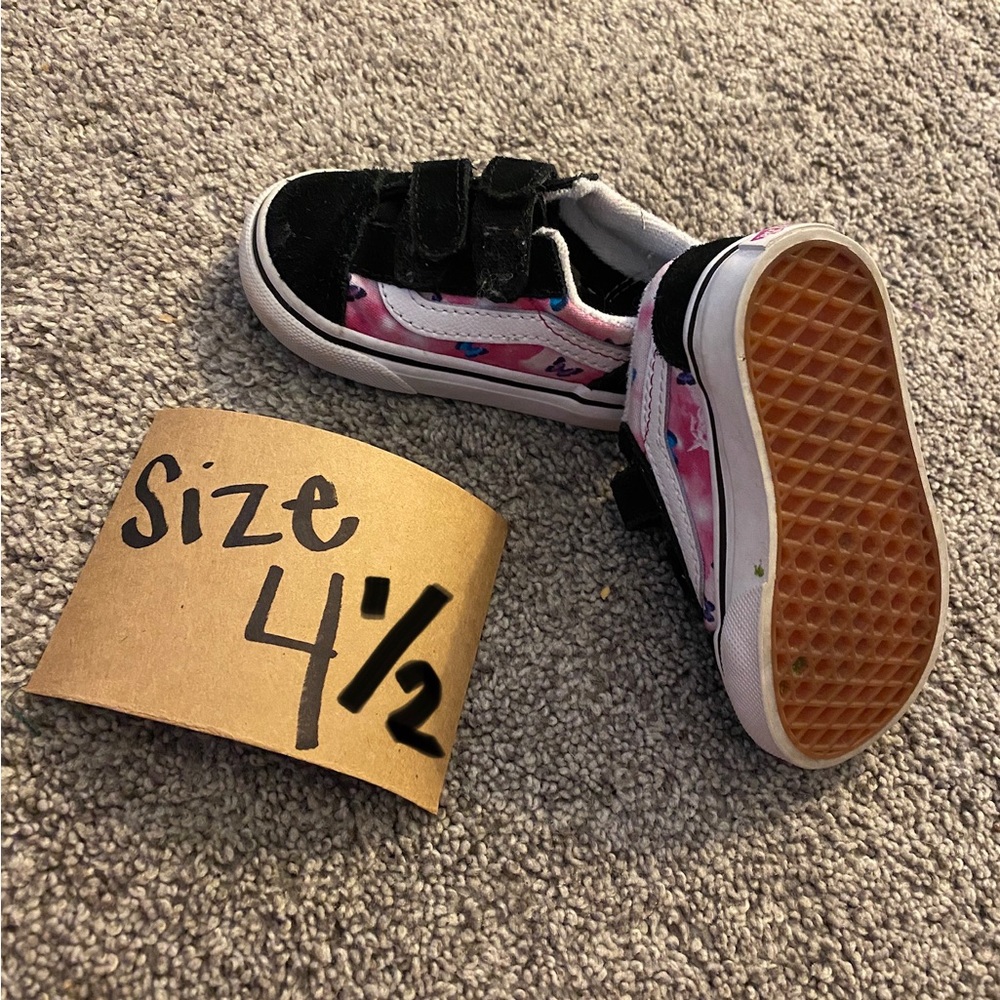 Toddler Vans shoes 4.5